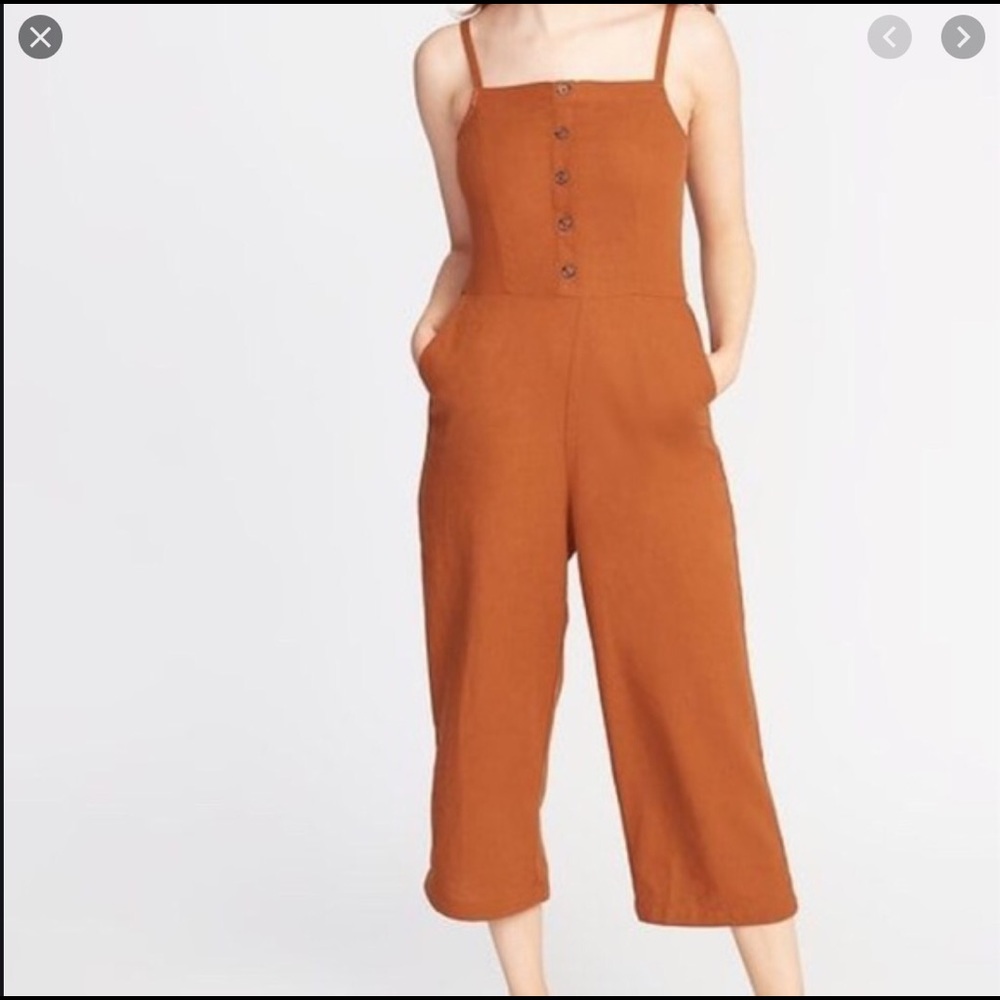 Old Navy Burnt Orange Jumpsuit